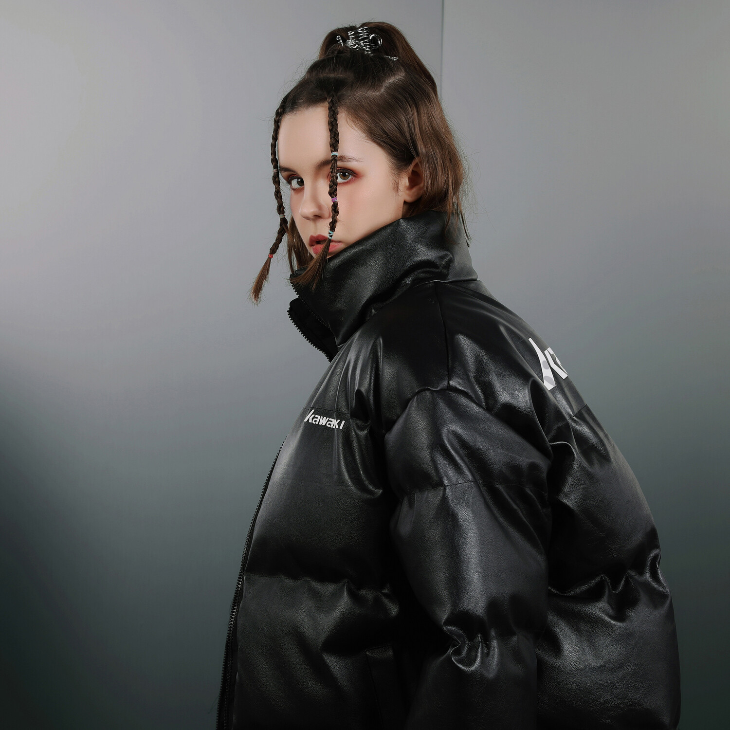 

Стеганая куртка унисекс Kawasaki, цвет Black/Black (Upgraded Puffer Jacket)
