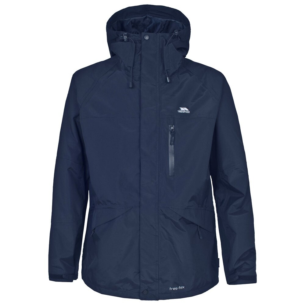 

Куртка Trespass Corvo Waterproof Hoodie, синий