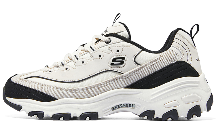 

Кроссовки Skechers D'LITES Chunky Женские, Черно-белый