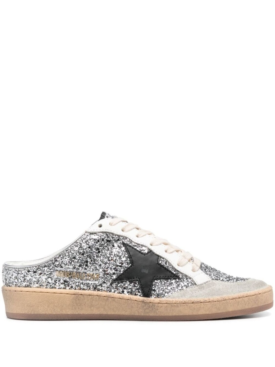 

Golden Goose кроссовки Ball Star, серебристый