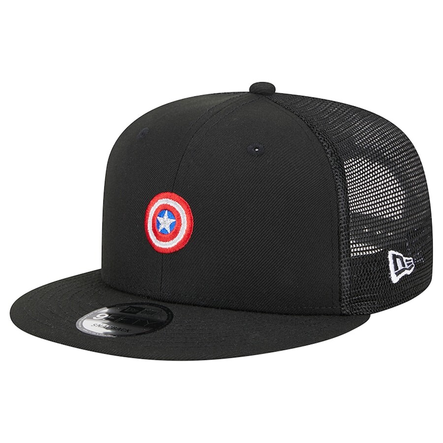 

Бейсболка New Era Captain America, черный