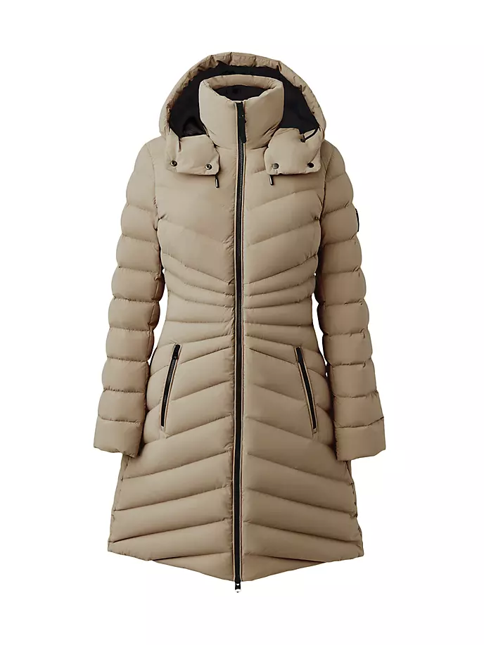 

Пуховик Camea Mackage, цвет light camel
