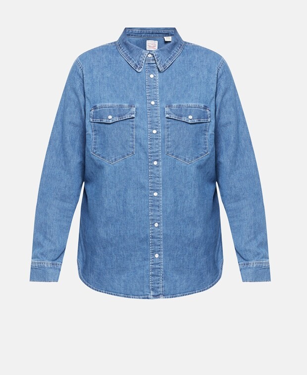 

Джинсовая рубашка Levi's Plus, синий
