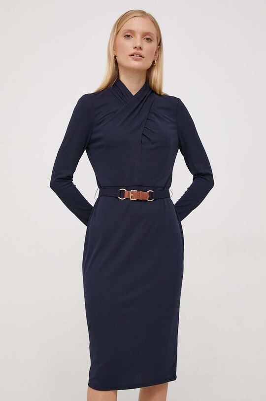 

Платье Лорен Ральф Лорен Lauren Ralph Lauren, темно-синий