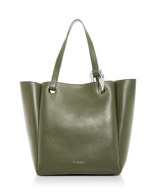 

Большая сумка Cabas с цепочкой JW Anderson, цвет Green