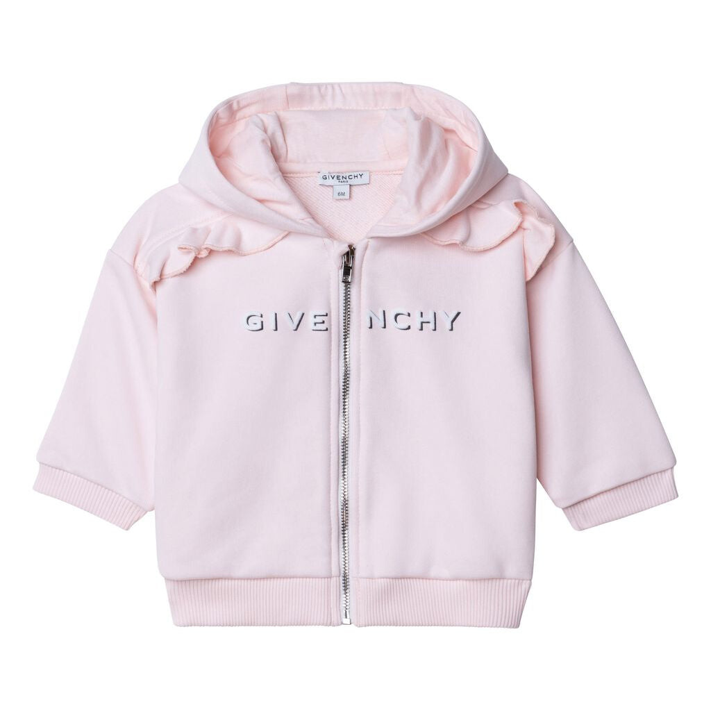 

Бледно-розовая толстовка с капюшоном Givenchy, розовый