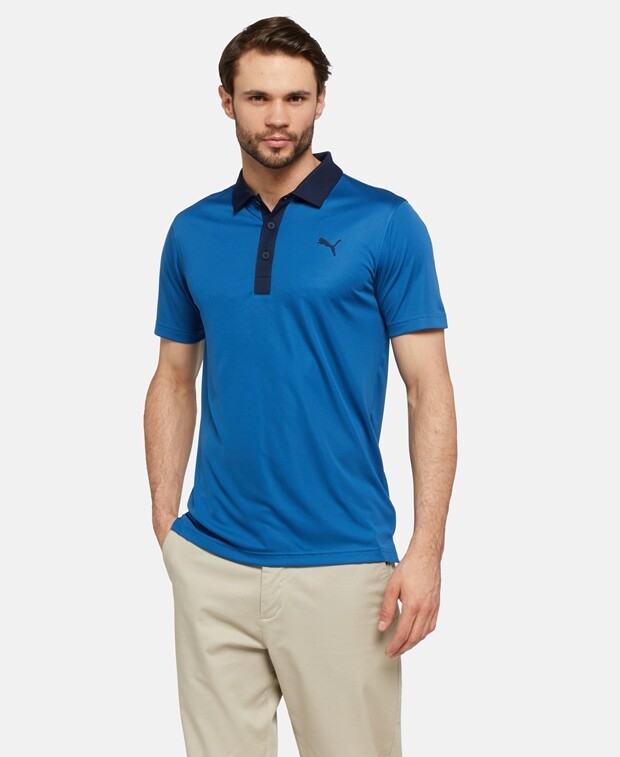 

Функциональная рубашка-поло Puma Golf, синий