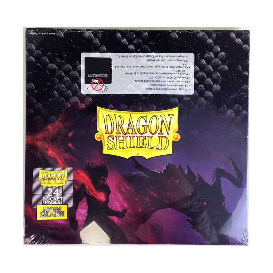 

24- Карманные страницы для переплета – без бликов (50), Dragon Shield - Binders