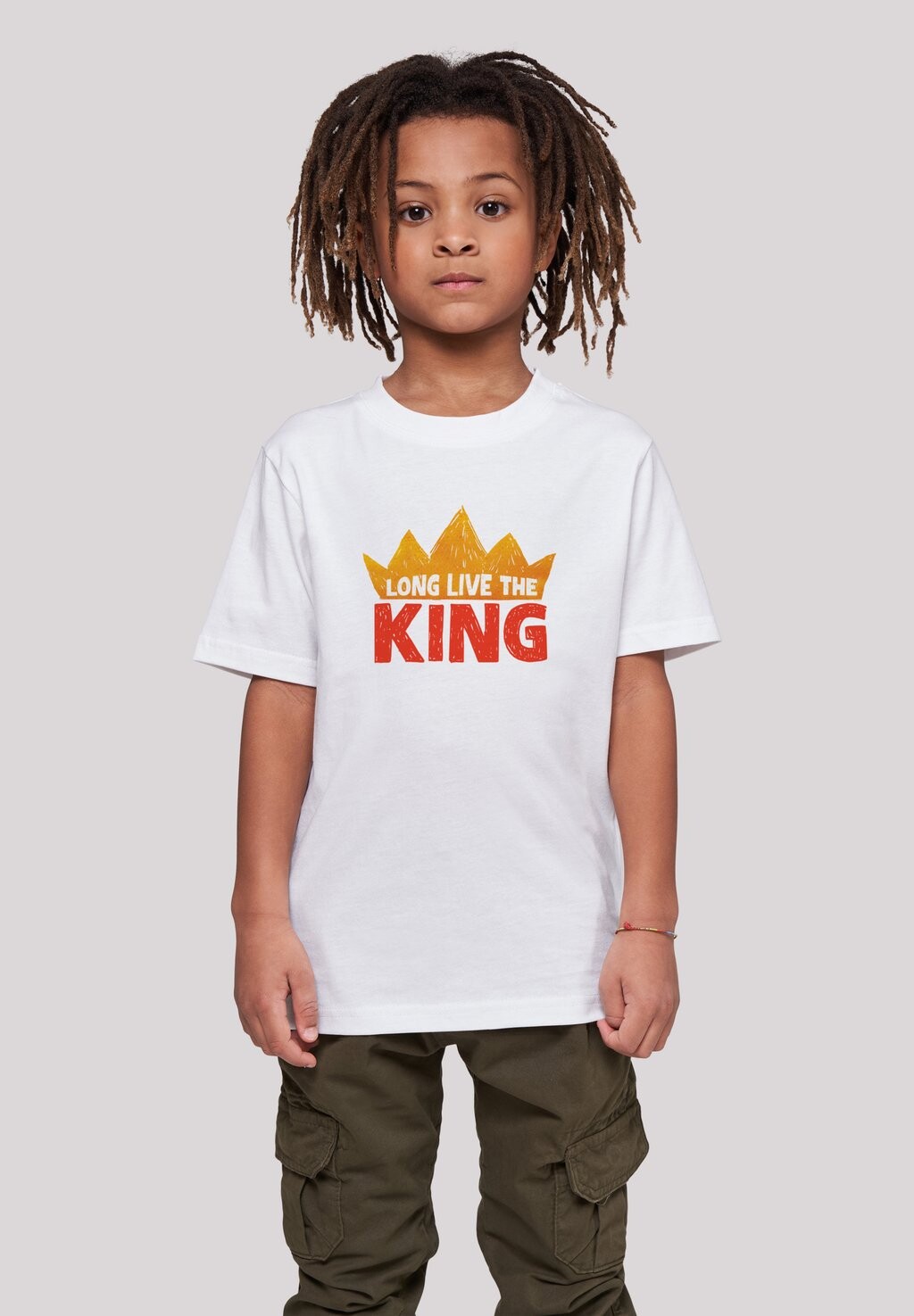 

Футболка с принтом Disney König Der Löwen Movie Live The King F4NT4STIC, белый
