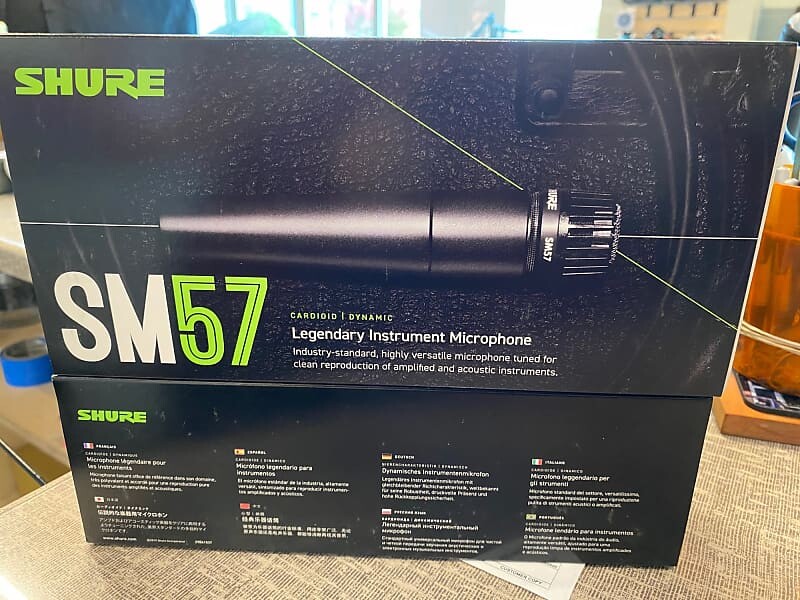 

Динамический микрофон Shure SM57 Cardioid Dynamic Microphone