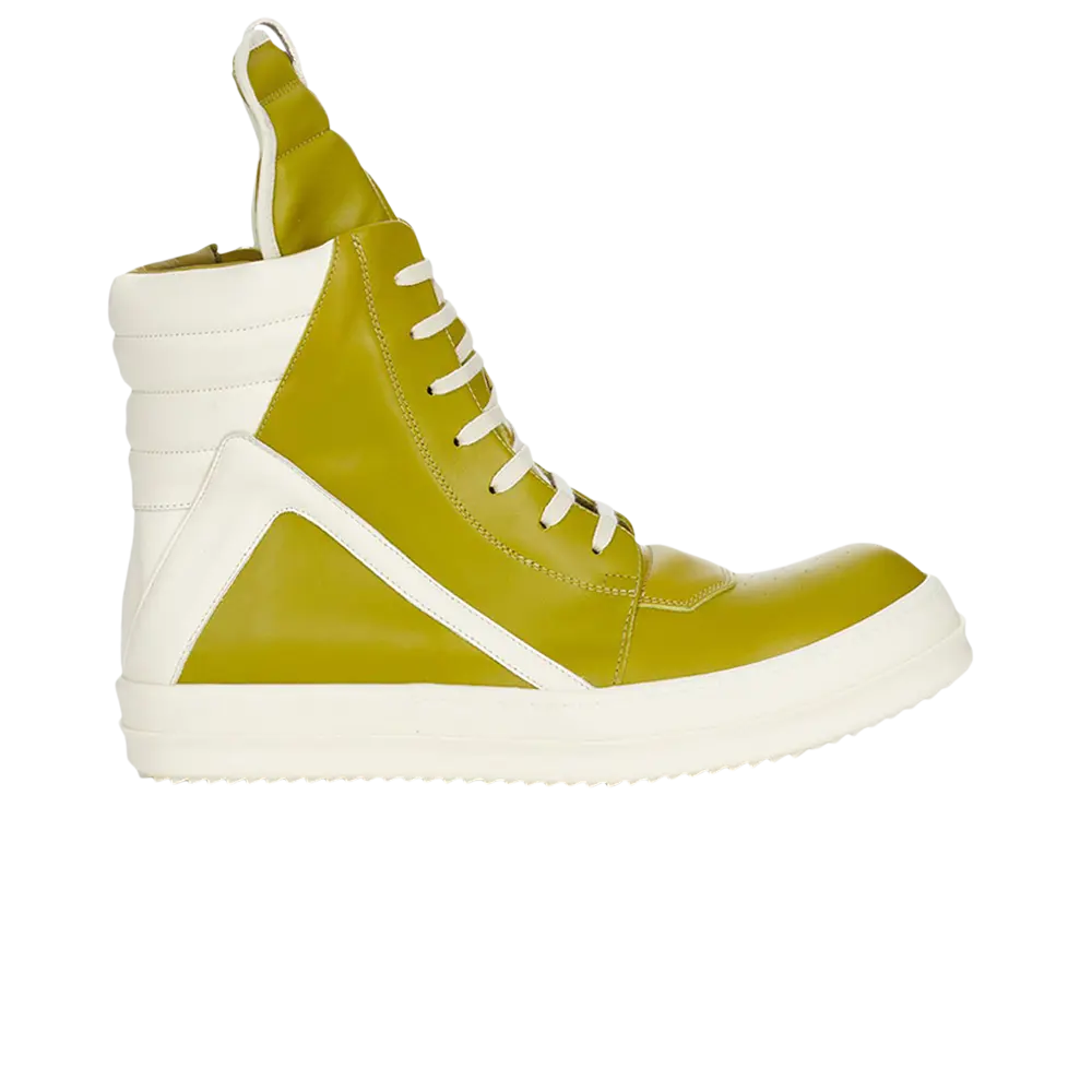 

Высокие кроссовки Rick Owens Luxor Geobasket High, зеленый