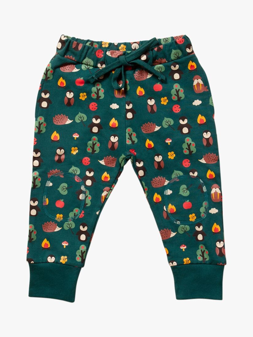 

Уютные джоггеры с нашивками на коленях Baby Woodland Walk Little Green Radicals, мульти