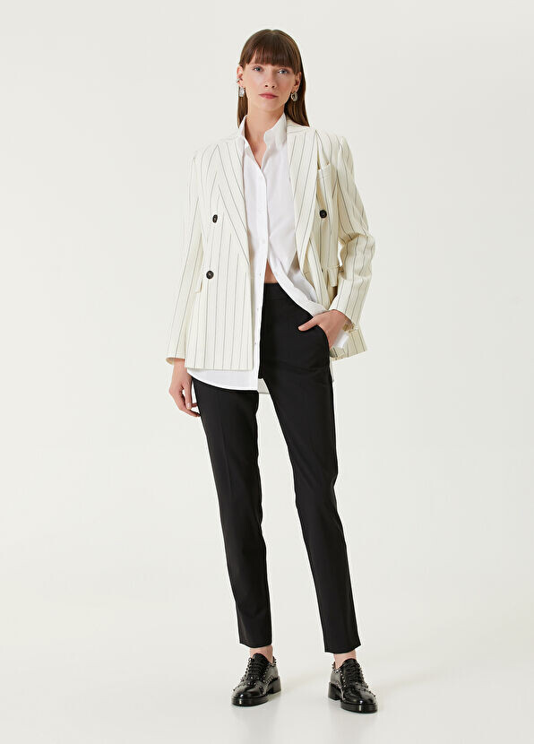 

Шерстяные брюки Brunello Cucinelli, черный
