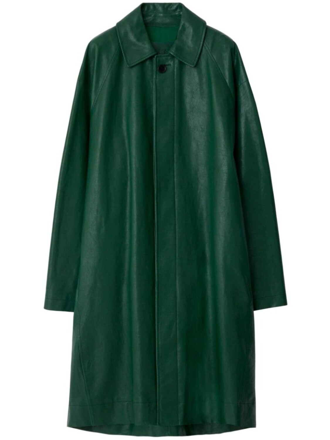 

Burberry длинное пальто, зеленый