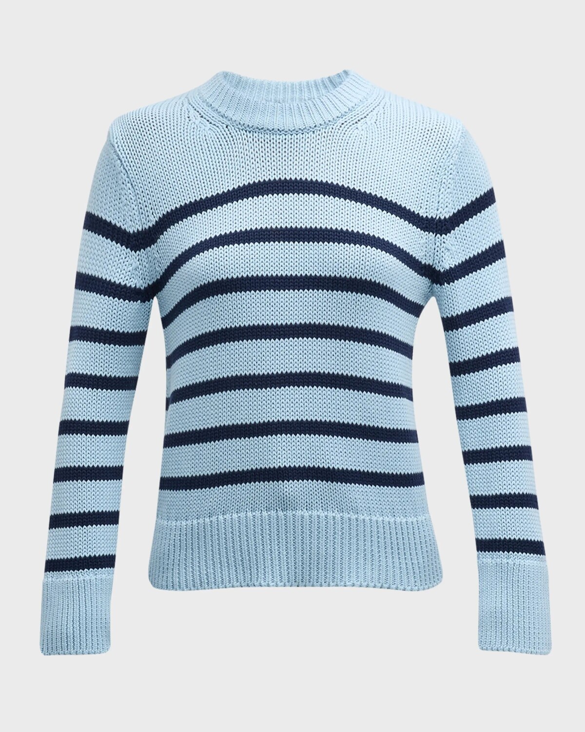 

Хлопковый свитер в полоску Alise Rails, цвет Sky Navy Stripe