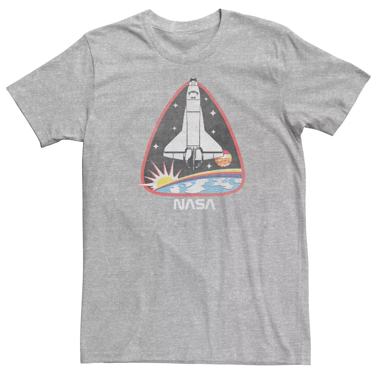 

Мужская футболка для запуска шаттла NASA Earth's Horizon Licensed Character