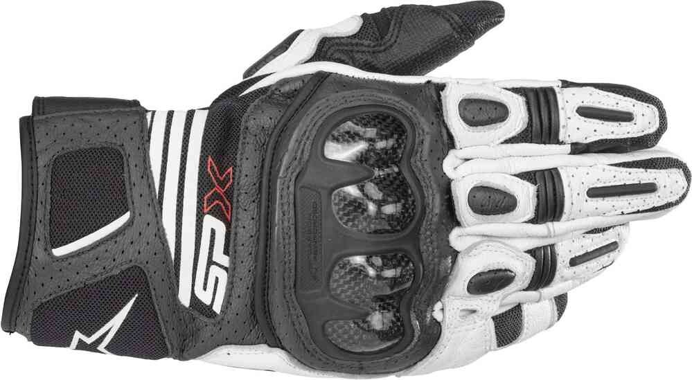 

Мотоциклетные перчатки SP X Air Carbon V2 Alpinestars, черно-белый