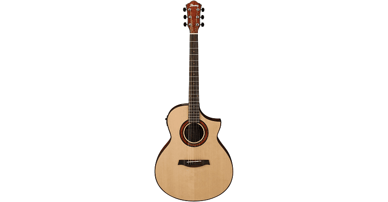 Акустическая гитара Ibanez AEW23ZWNT Exotic Wood Series Acoustic-Electric Guitar Natural