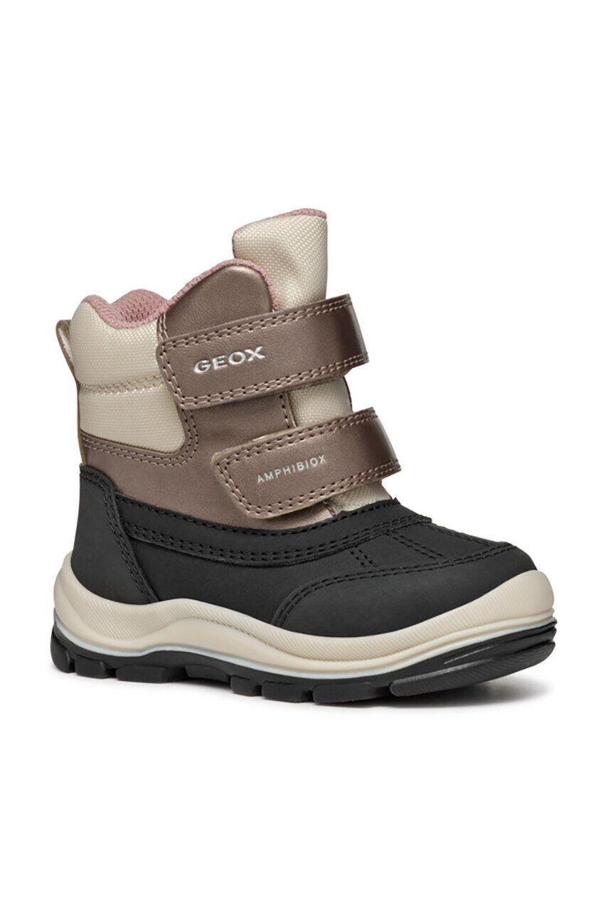 

Детские зимние ботинки Geox FLANFIL ABX, розовый