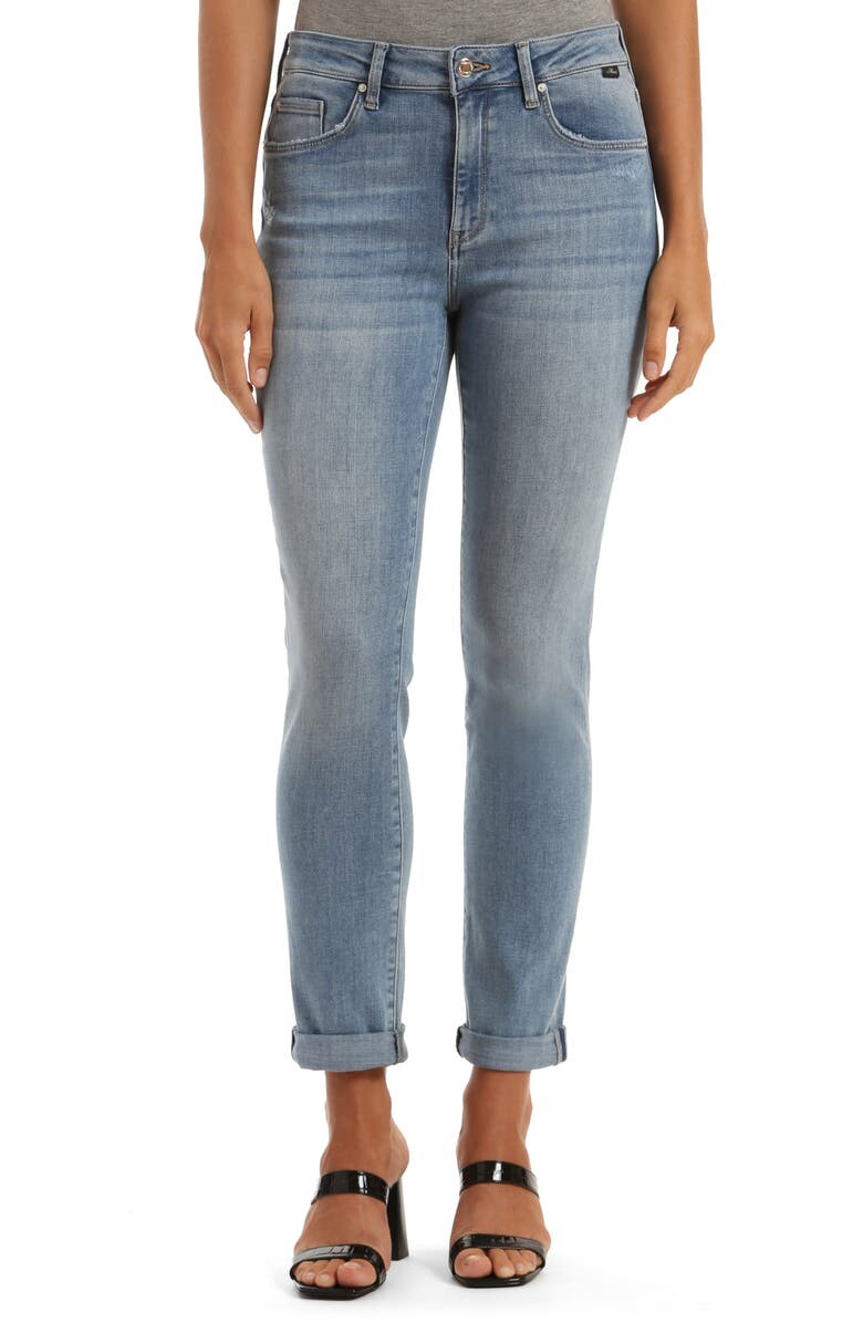 

Узкие джинсы Kathleen с высокой талией MAVI JEANS, светло-голубой