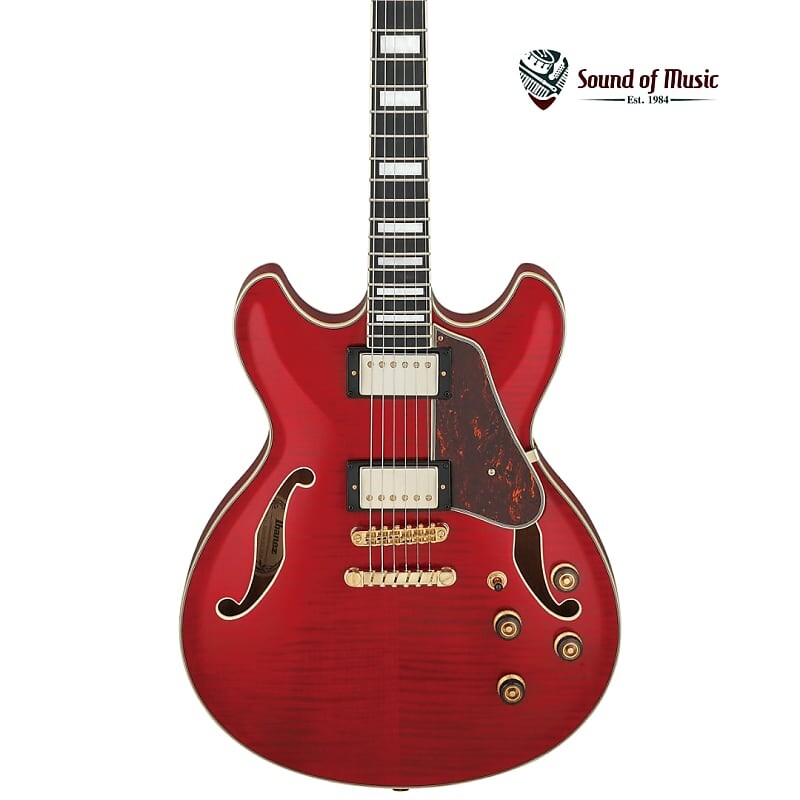 

Электрогитара Ibanez Artcore Expressionist AS93FM Semi-Hollow Electric Guitar - Transparent Cherry Red