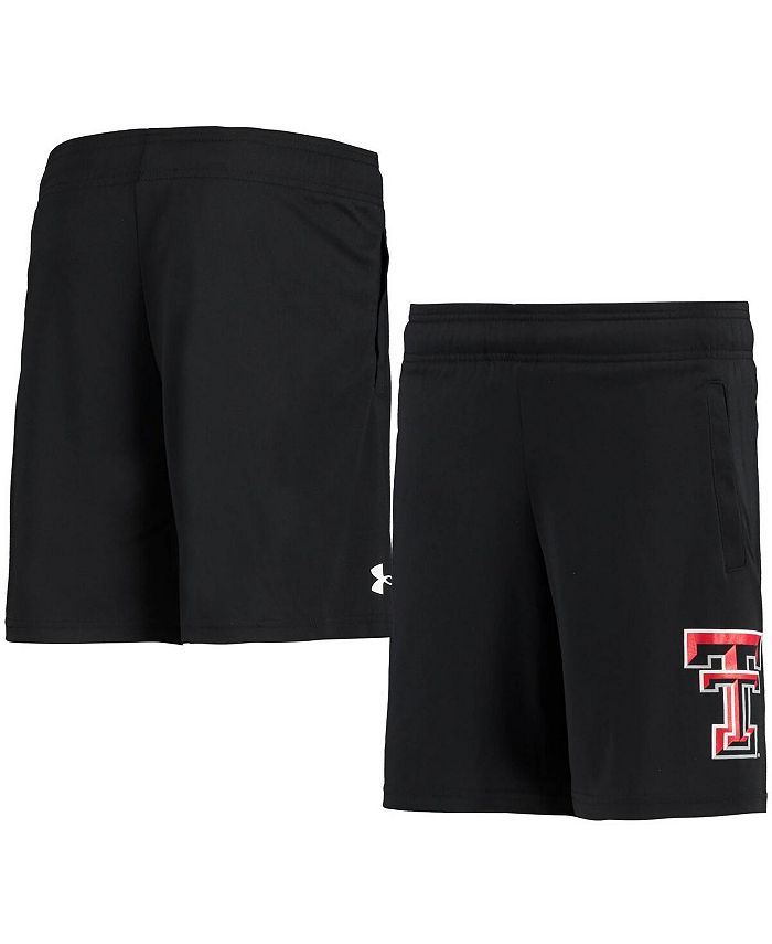 

Черные шорты Big Boys Texas Tech Red Raiders Tech Under Armour, черный