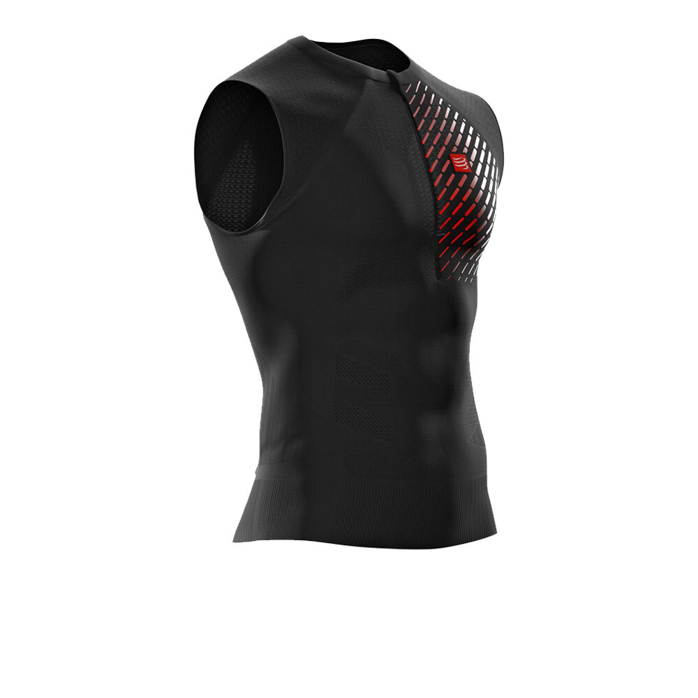 

Спортивный топ Compressport Trail Postural Tank, черный