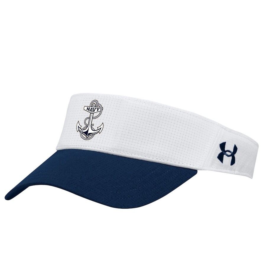 

Козырек Under Armour Navy Midshipmen, белый
