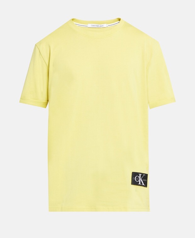 

Футболка Calvin Klein Jeans, светло-желтого