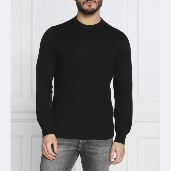 

Свитер обычного кроя Armani Exchange, черный