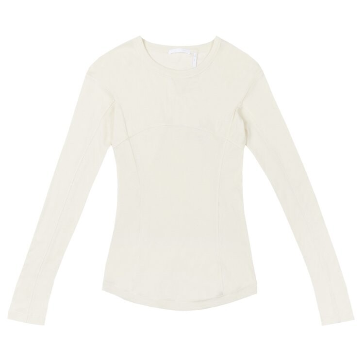 

Топ Helmut Lang Long-Sleeve Top, кремовый