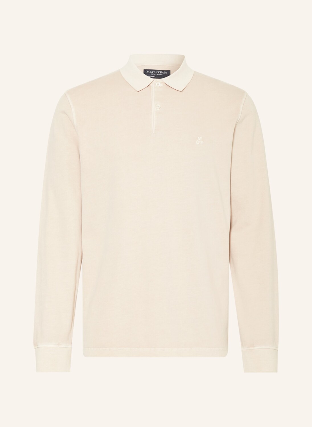 

Рубашка поло Marc O'Polo Sweat Regular Fit, кремовый