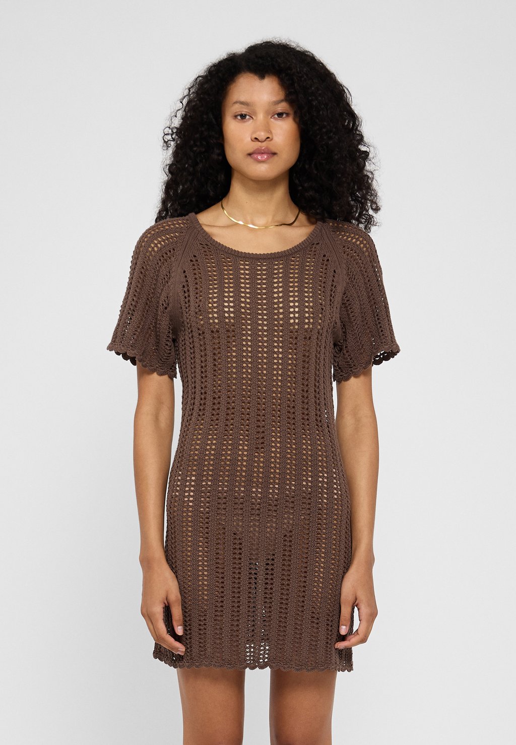 Платье-свитер TALIANA DRESS Designers Remix, коричневый