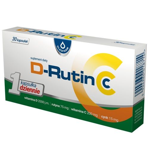 D-Rutin CC иммуномодулятор, 30 шт.