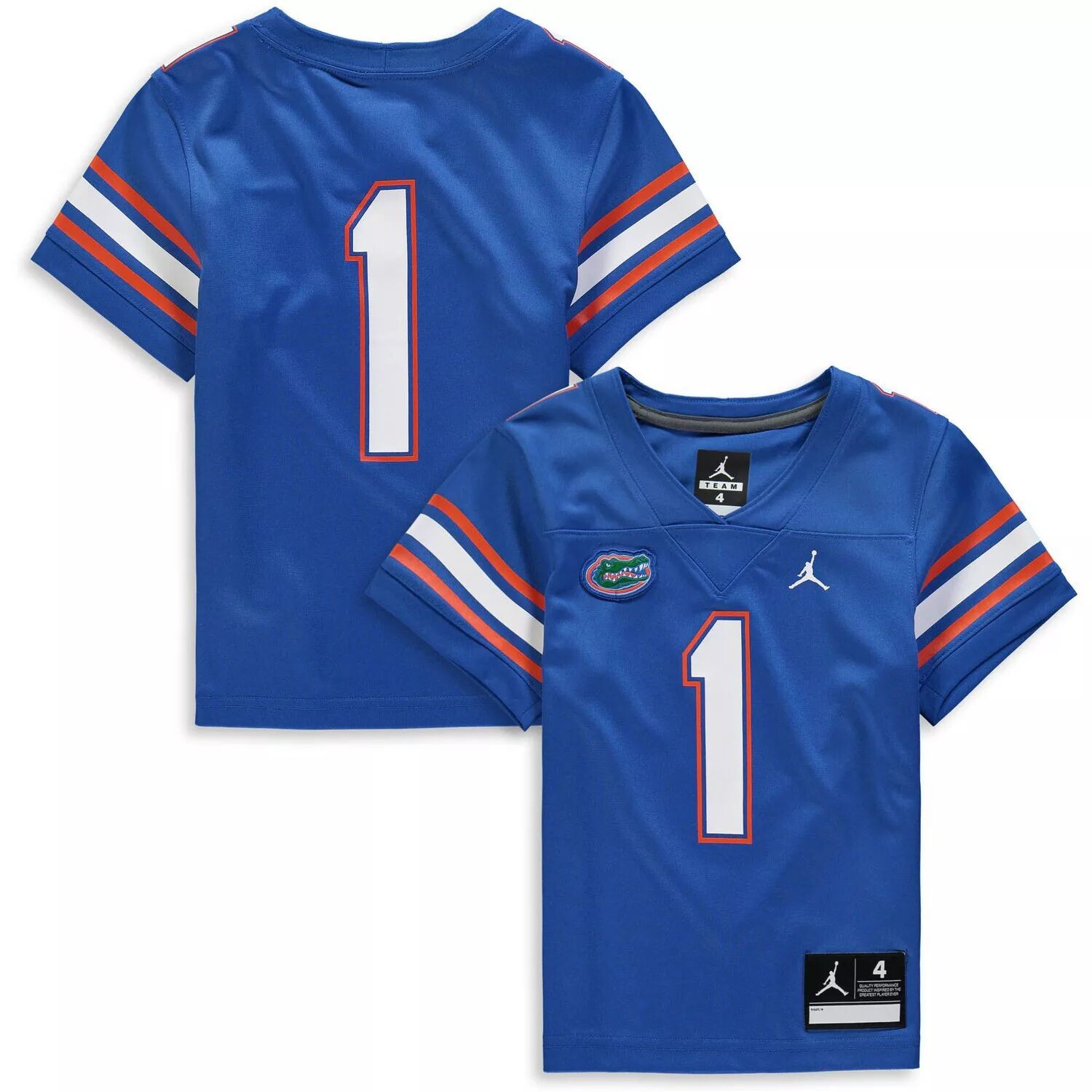 

Реплика футбольной майки команды Royal Florida Gators Team Nike #1 для дошкольников Nike