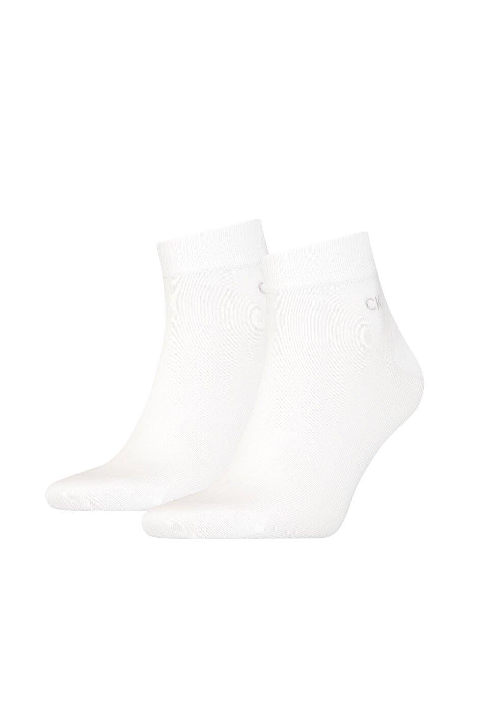 

Комплект из 2 четвертных носков CALVIN KLEIN, белый