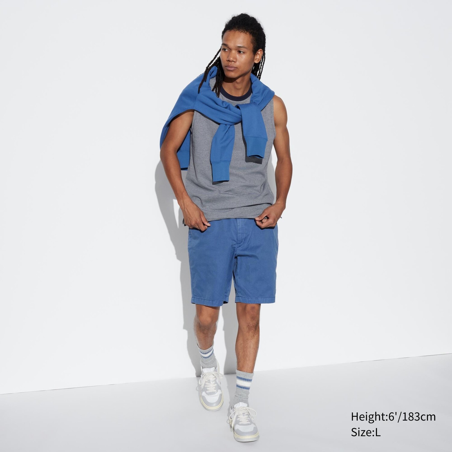 

Китайские шорты UNIQLO, синий