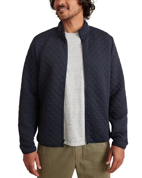 

Стеганая куртка на молнии во всю длину Corbet Marine Layer, цвет Blue
