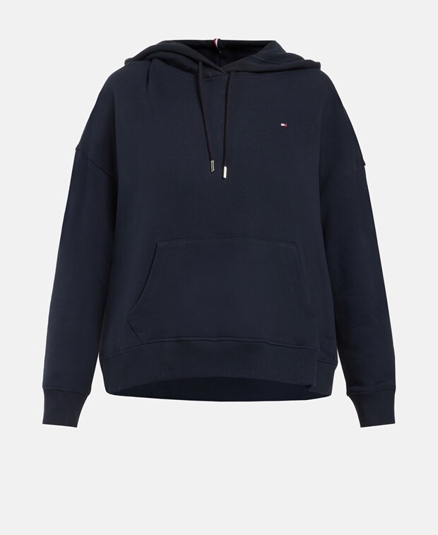

Худи с капюшоном Tommy Hilfiger Curve, темно-синий