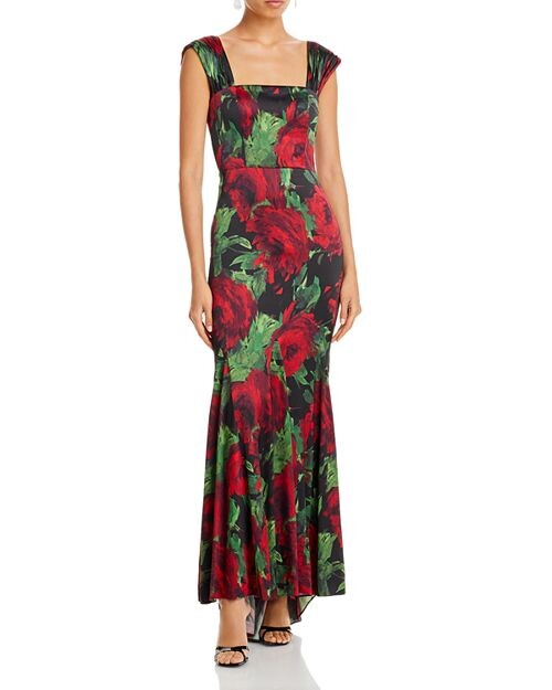 

Платье без рукавов Arza Alice and Olivia, цвет Multi