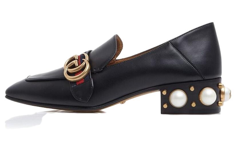 

GUCCI Wmns Лоферы черные