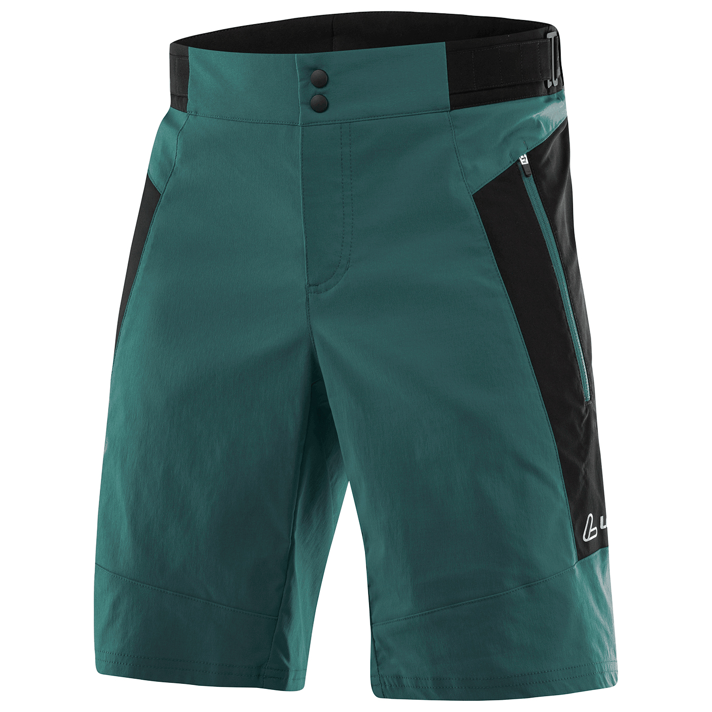 Велосипедные шорты Löffler Bike Shorts Voyage E CSL, цвет Night Green шорты fila dynamic bike shorts