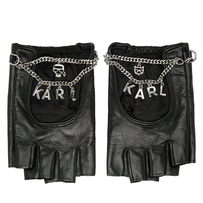 

Перчатки KARL LAGERFELD, черный