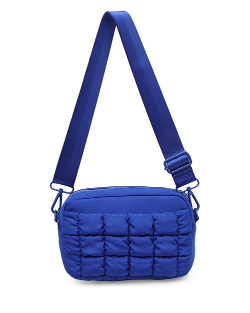 цена Стеганая нейлоновая сумка через плечо среднего размера Sol & Selene, цвет Blue