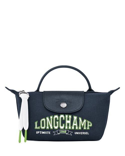 

Мини-сумочка Le Pliage University из хлопкового джерси Longchamp, цвет Blue