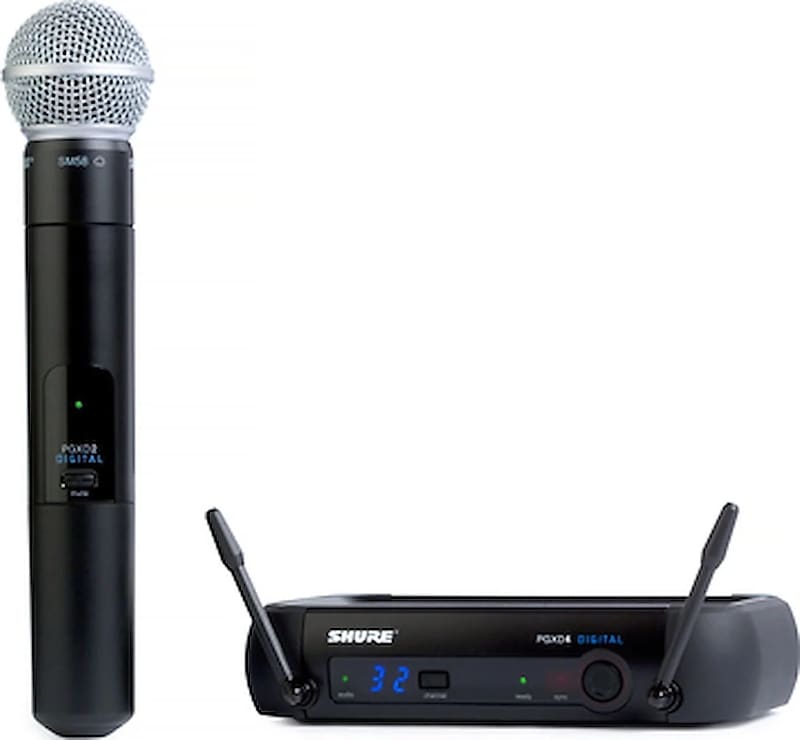 

Микрофон Shure PGXD24/SM58 Wireless Microphone System with SM58 (Band X8: 902 - 928 MHz)