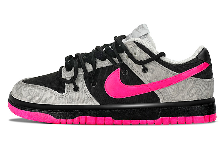 

Кроссовки Nike Dunk Skateboarding Shoes Women's Low-top Pink, розовый