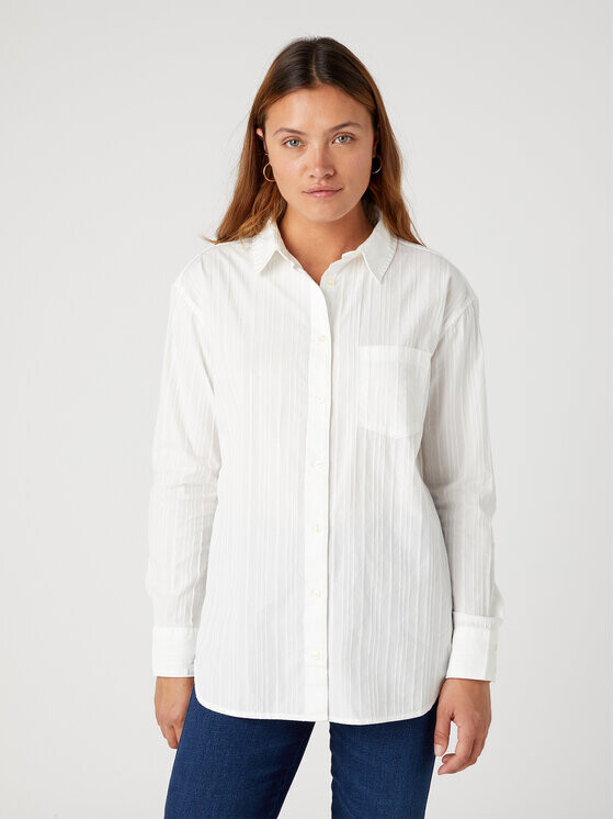 

Рубашка стандартного кроя Wrangler, белый
