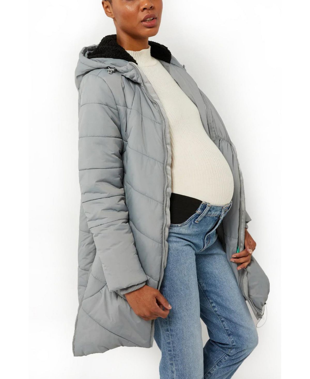 Harper - Пальто для беременных 3в1-кокон до середины бедра Modern Eternity Maternity цена и фото