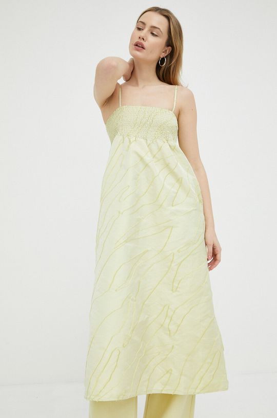 Платье Можжевельник Gestuz, зеленый цена и фото